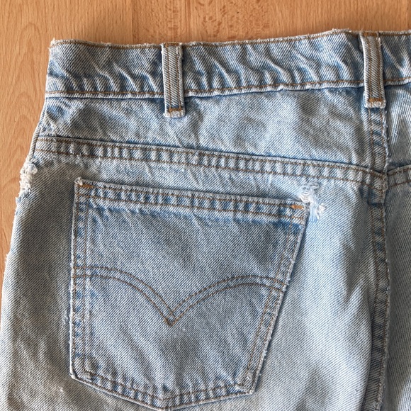 Vintage distressed Levis 619 orange tab - Picture 11 of 13